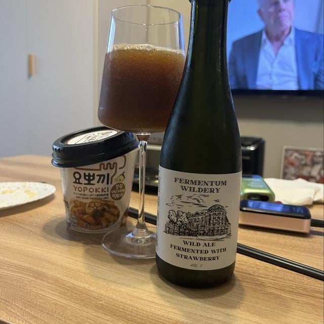 Wild Ale With Strawberry
